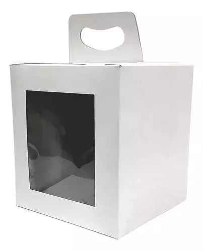 Caja Pan Dulce Blanca