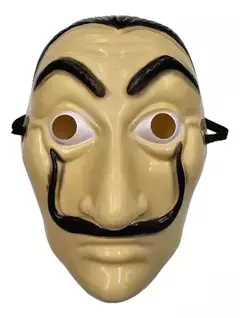 Careta Plástico Rígido La Casa De Papel