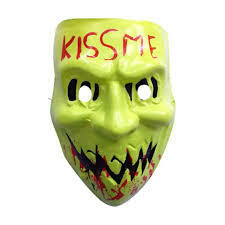 Careta Plástico Blando Kiss Me Purga