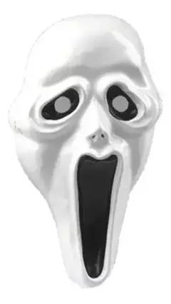 Careta Plástico Blando Scream