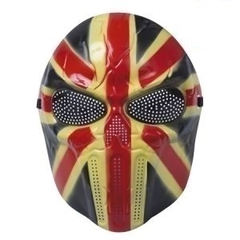 Careta Plástico Rígido Uk Skull Payday