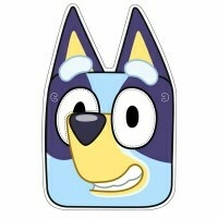 Caretas Cartón x10 BLUEY