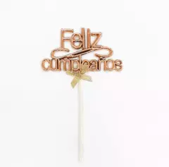 Topper Para Torta Feliz Cumpleaños
