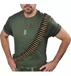 Cinturón De Balas Soldado