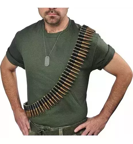 Cinturón De Balas Soldado
