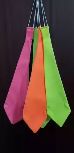 Corbata Lisa Fluo