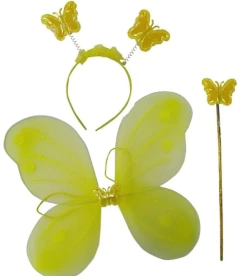 Ala Mariposa con Vincha y Varita