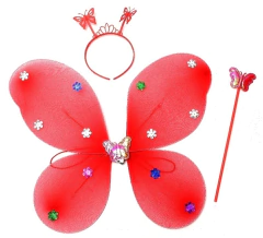 Ala Mariposa con Vincha y Varita - comprar online