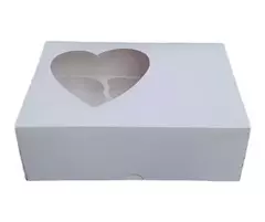 Caja con Visor Corazón 21x15x8 - comprar online
