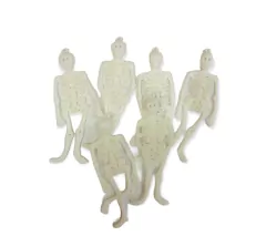 Esqueletos Mini De Goma x6 - comprar online