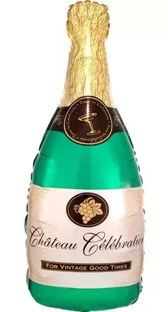 Globo Metalizado Botella en internet