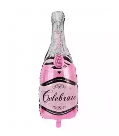 Globo Metalizado Botella - comprar online