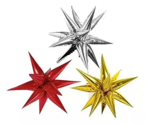 Globos Estrellas Con Picos