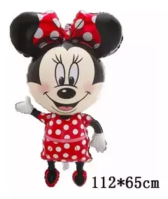 Globo Metalizado Figura Grande MINNIE