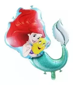 Globo Figura Metalizado Grande SIRENITA/SIRENA