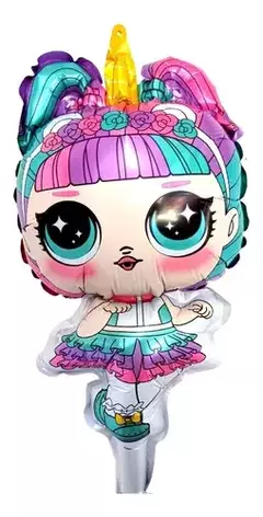 Globo Figura Metalizado Grande LOL - tienda online