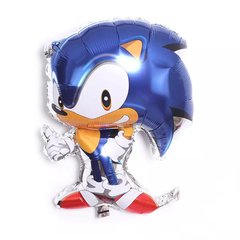 Globo Figura Metalizado Grande SONIC