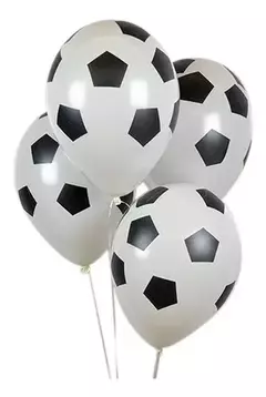 Globos x10 Látex Estampado PELOTA/FUTBOL