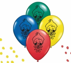 Globos x10 Látex Estampado PLIM PLIM