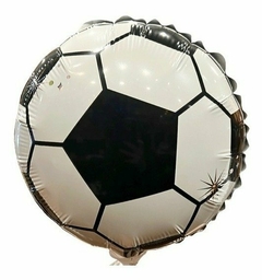 Globo Redondo Metalizado PELOTA/FUTBOL