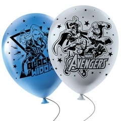 Globo Látex Estampado AVENGERS - Cotillón Oeste