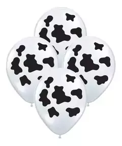 Globos x10 Látex Estampado LA GRANJA DE ZENON - comprar online
