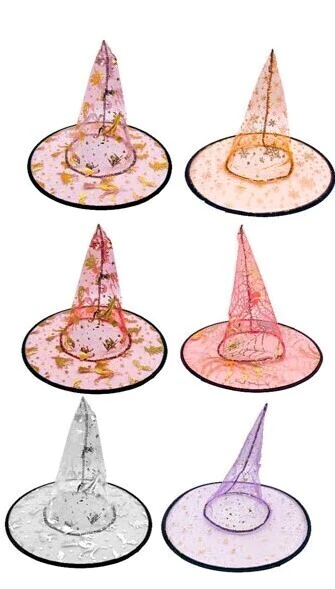Sombrero Bruja Transparente
