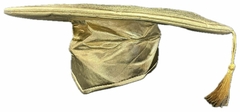 Gorro Graduado Tela Metalizada