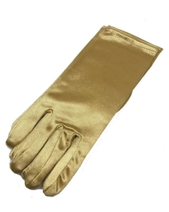 Guantes Dorados Cortos