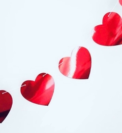 Guirnalda Corazón Metalizado