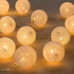 Guirnalda luces a Pila Calida