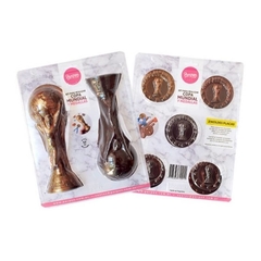 Set 2 Placas Parpen COPA DEL MUNDO Y MEDALLAS