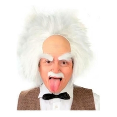 Peluca Einstein (con cejas y bigote)
