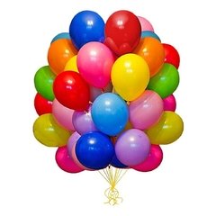 Globos Lisos 12" x 50 u.