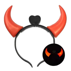 Vincha Diablo LED