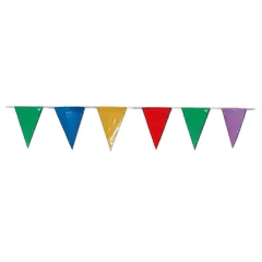Banderín Plástico Multicolor - comprar online