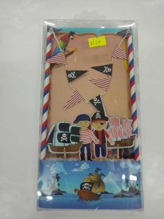 Mini Banderín Para Torta (varios modelos)