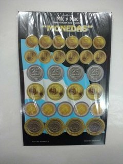 Set Monedas de Cartón