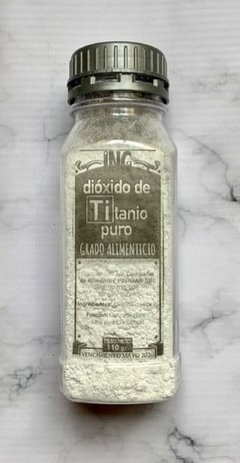 Dióxido de Titanio Puro "Pastelar" x 110 grs