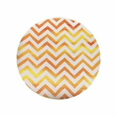 Platos De Sitio x20 "Zig Zag"