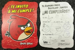 Invitaciones ANGRY BIRDS - comprar online