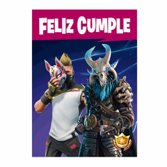 Invitaciones x10 FORNITE