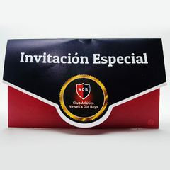 Invitaciones x10 NEWELL´S OLD BOYS