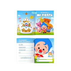 Invitaciones x10 PLIM PLIM