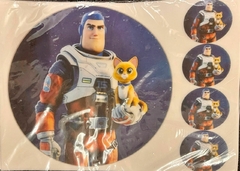 Lamina Comestible Redonda TOY STORY/BUZZ LIGHTYEAR