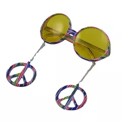 Lentes con Aros Símbolo de Paz