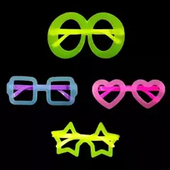 Lentes Fluo Solo Marco Sin Vidrio Modelo Formas