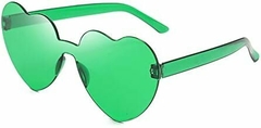 Lentes Corazones Verdes