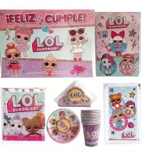 Toppers Chicos x10 LOL