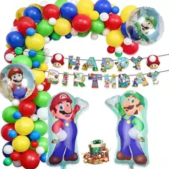 Toppers Chicos x10 MARIO BROSS